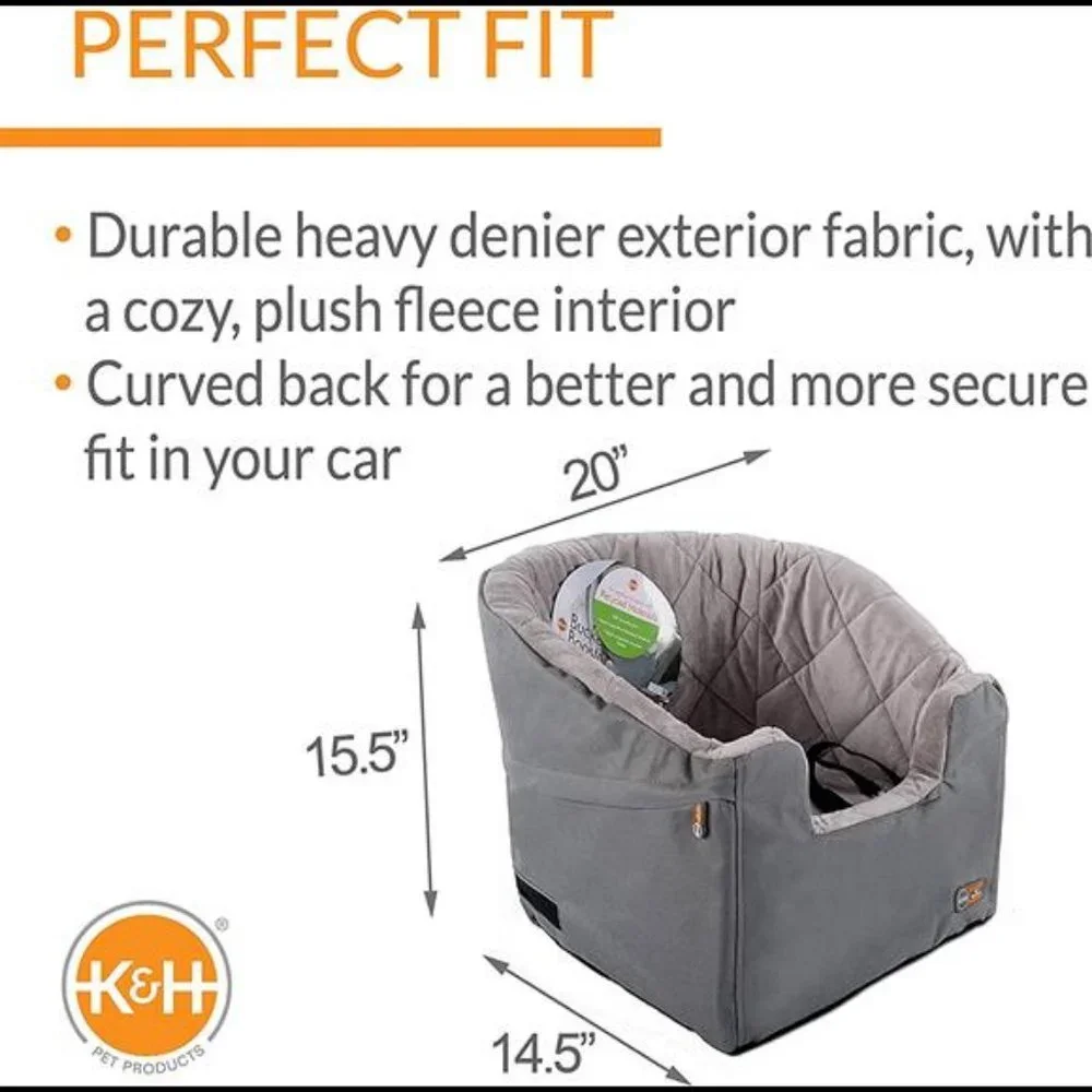 K&H Pet Products Bucket Booster Pet Seat - Elevated Pet Booster Seat